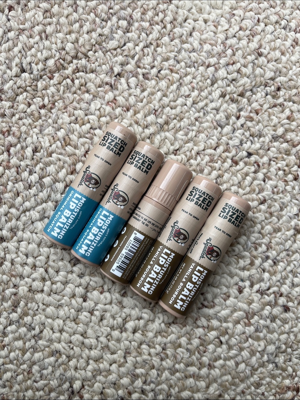 Dr. Squatch Moisturizing Lip Balm bundle